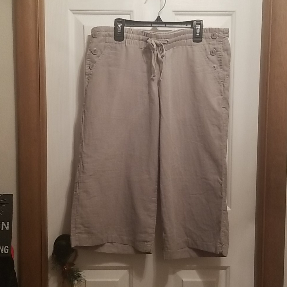 Junior Rewind Tied Crop Pants